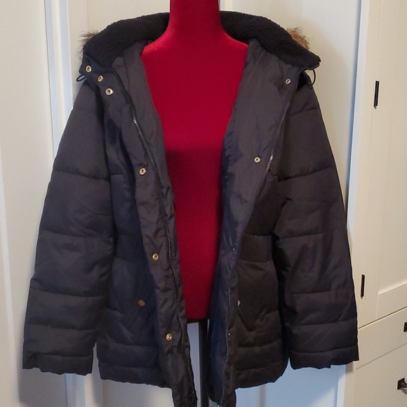 🔻Faux Fur Hood Coat Laundry by Design - Picture 2 of 8